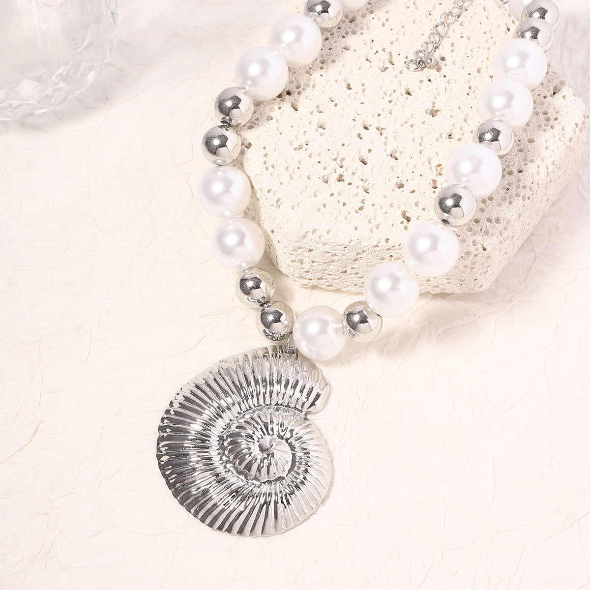 Delicate Artisan Pearl Chain