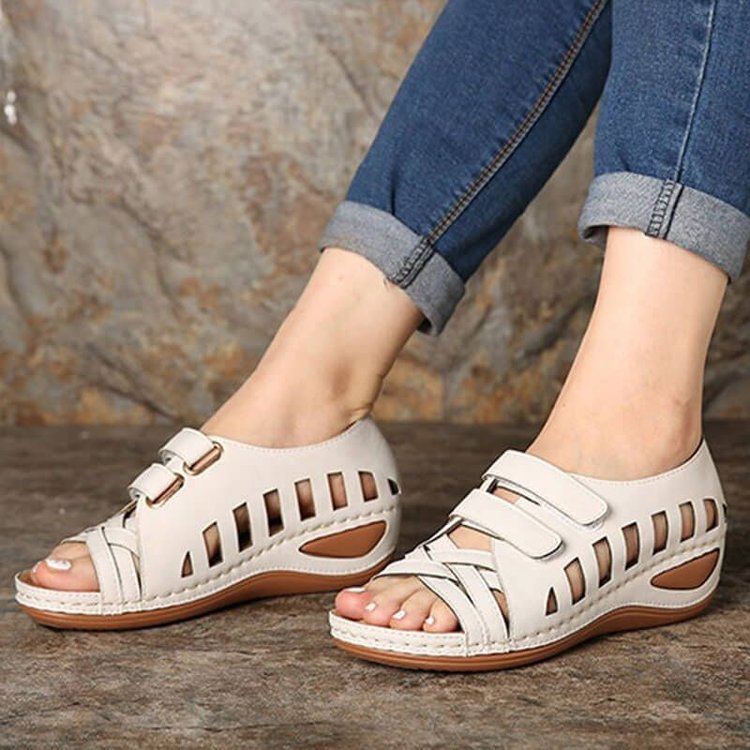 Vintage Inspired Orthopedic Sandals