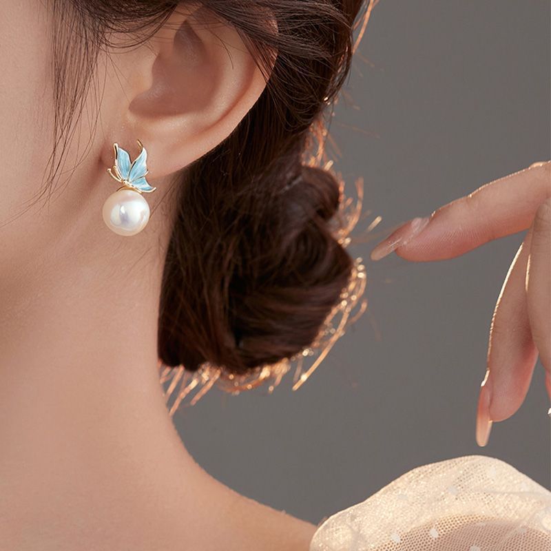 Vintage Handmade Pearl Earring