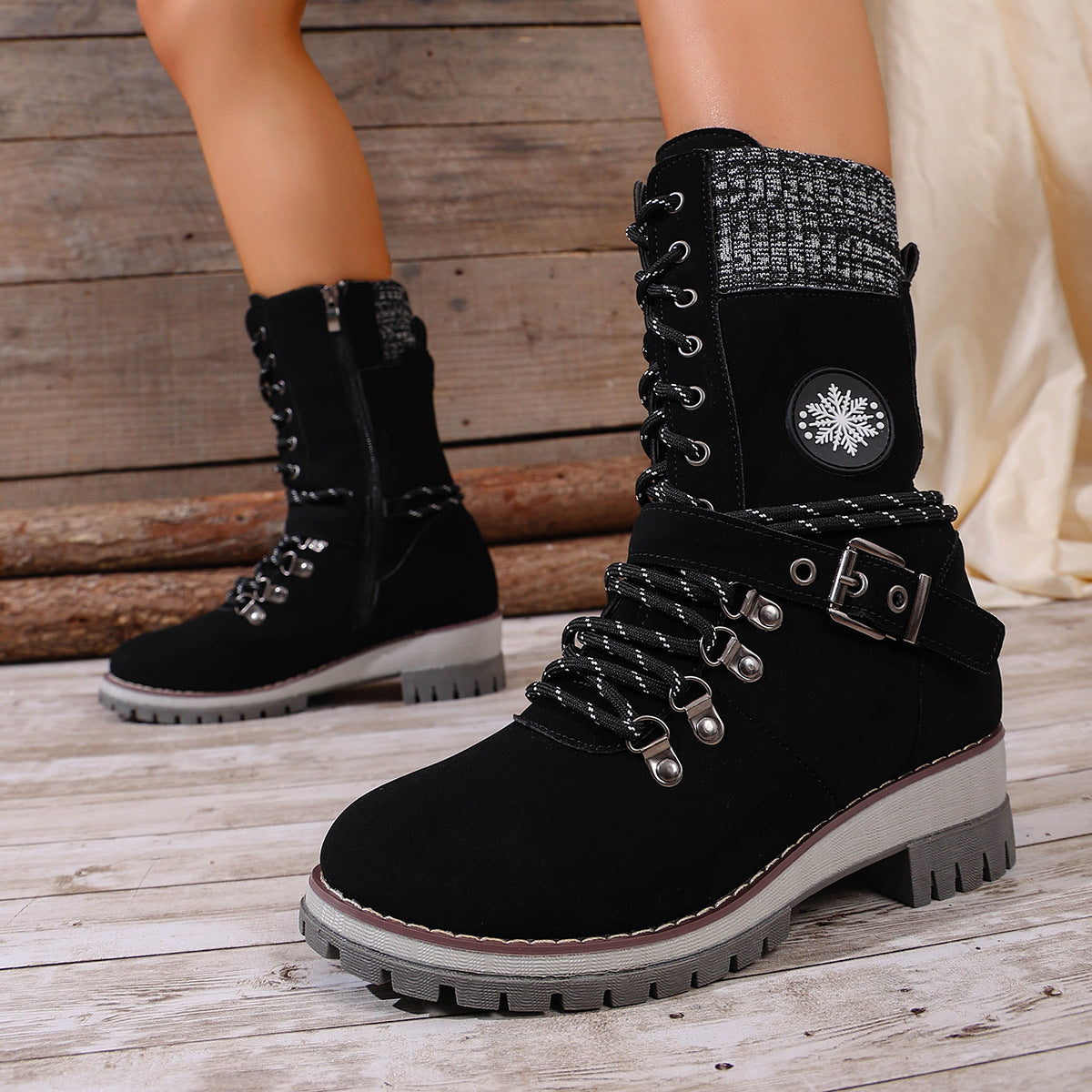 Classic Orthopedic Boots with Timeless Style
