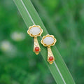 Vintage Handmade Gold Earring