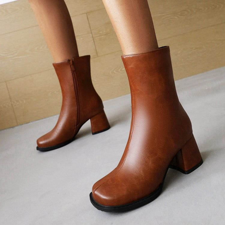 Classic Orthopedic Boots with Timeless Style