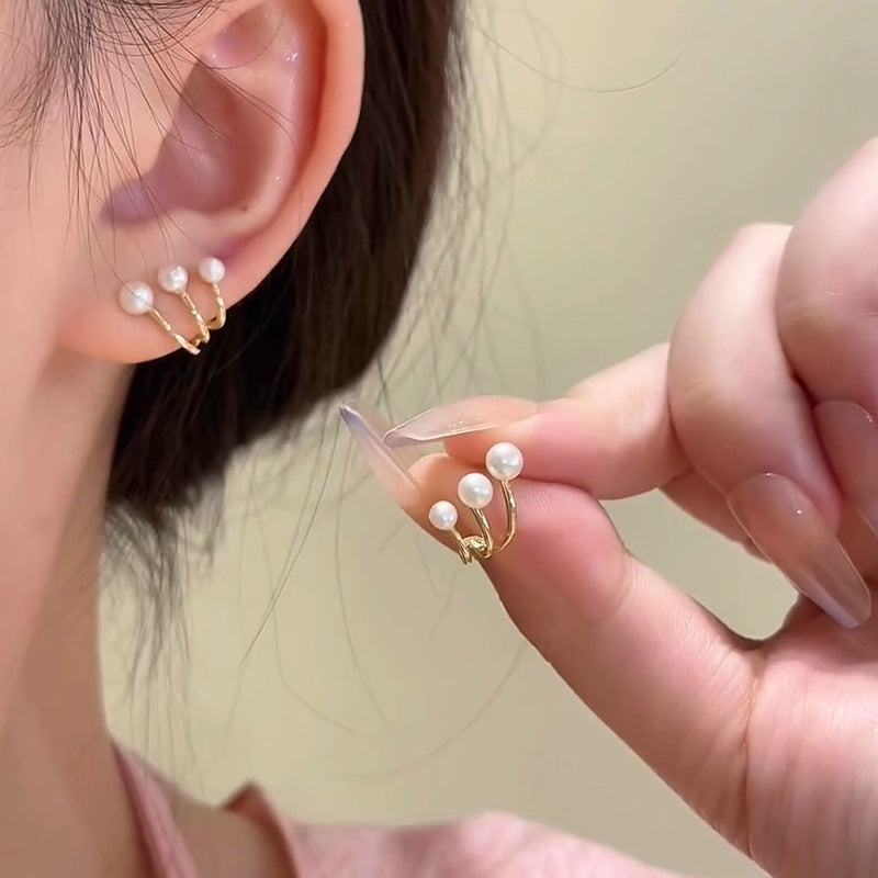 Romantic Pearl Earring for Special Moments