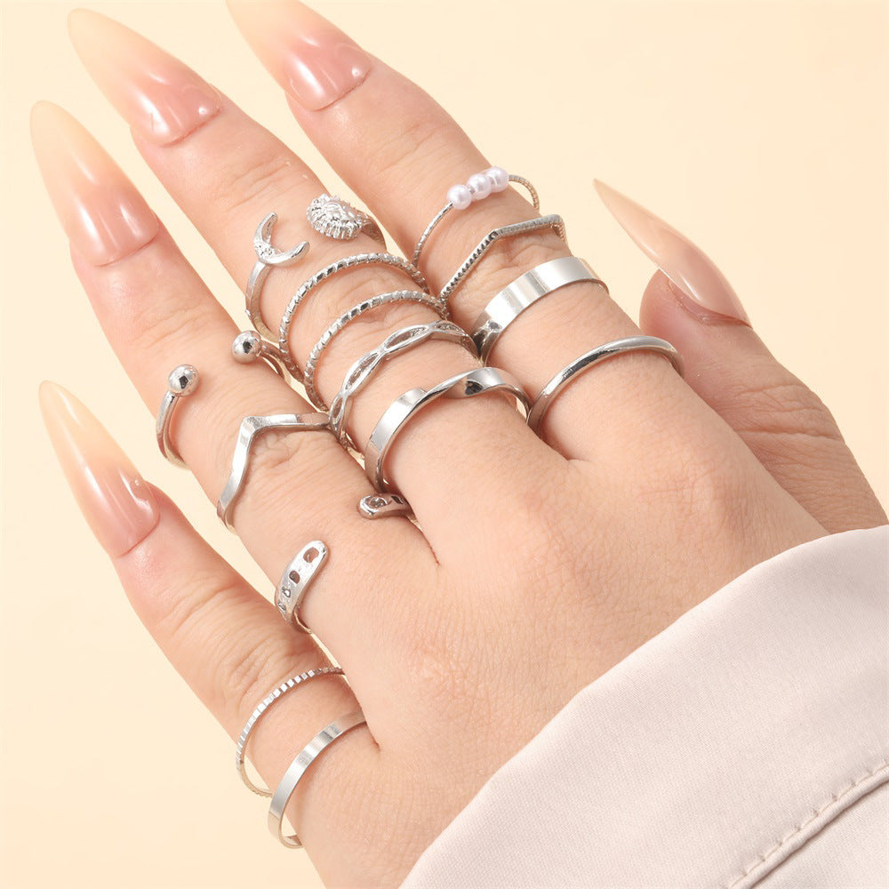 Delicate Artisan Pearl Ring