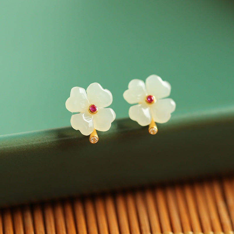 Delicate Artisan Silver Earring
