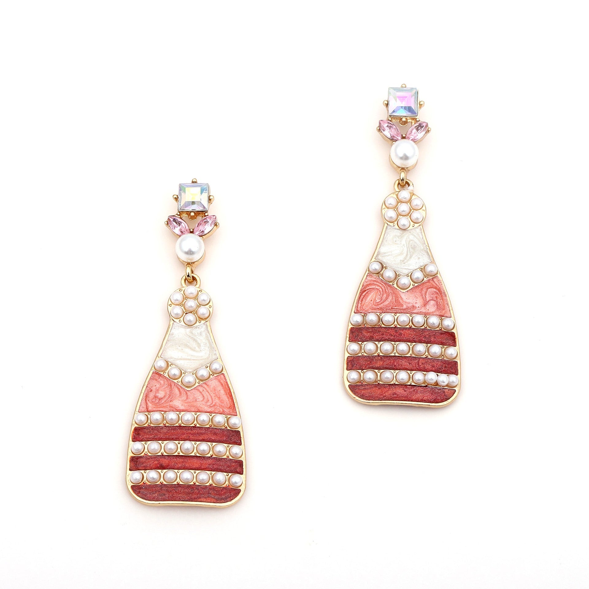 Delicate Artisan Pearl Earring
