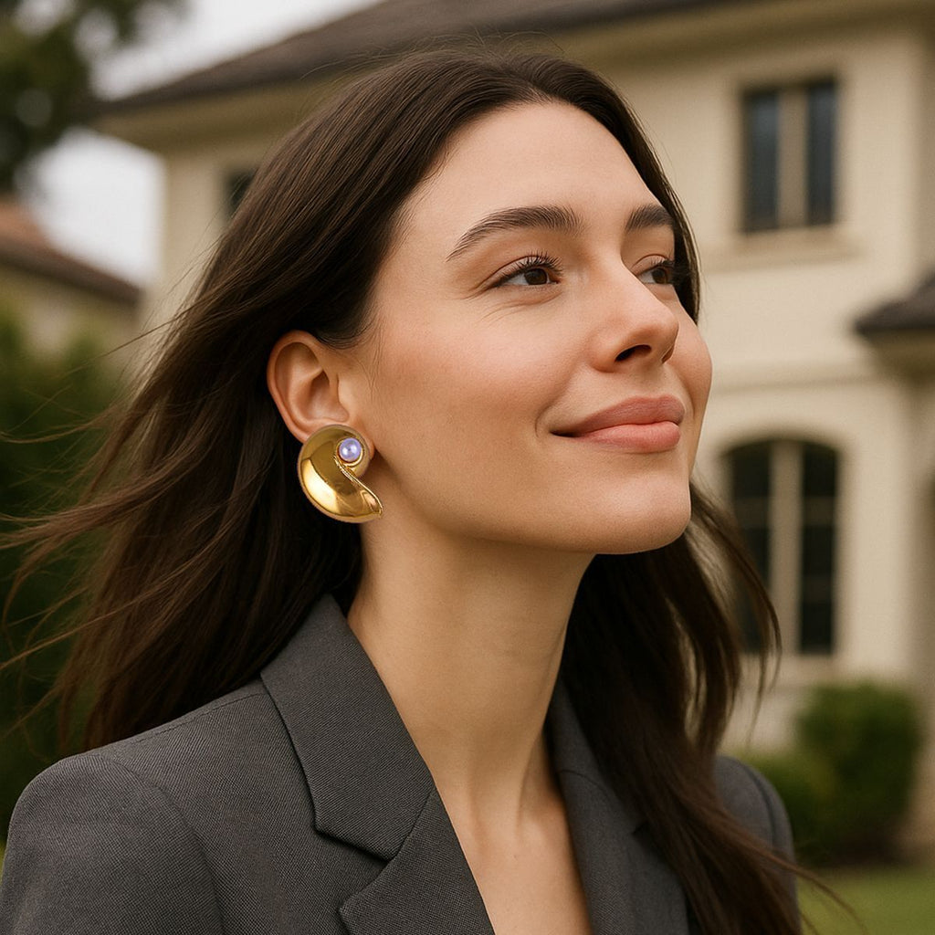 Classic Pearl Earring with Timeless Appeal