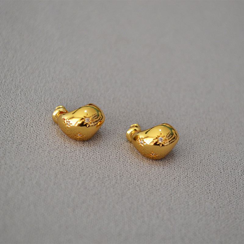 Beautiful Silver Earring with Unique Style