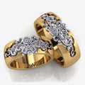 Delicate Artisan Gold Ring