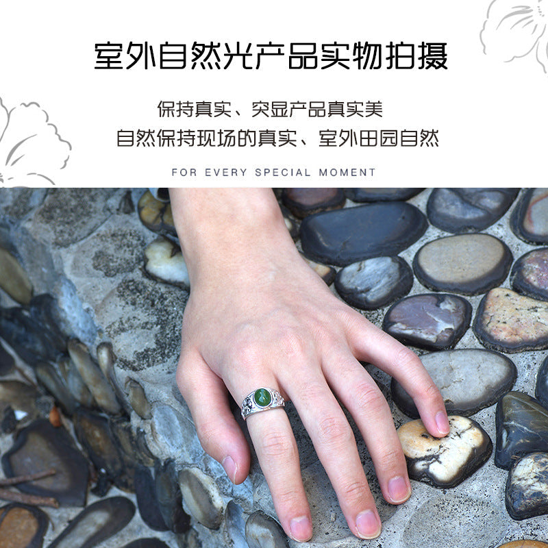 Classic Silver Ring with Timeless Appeal