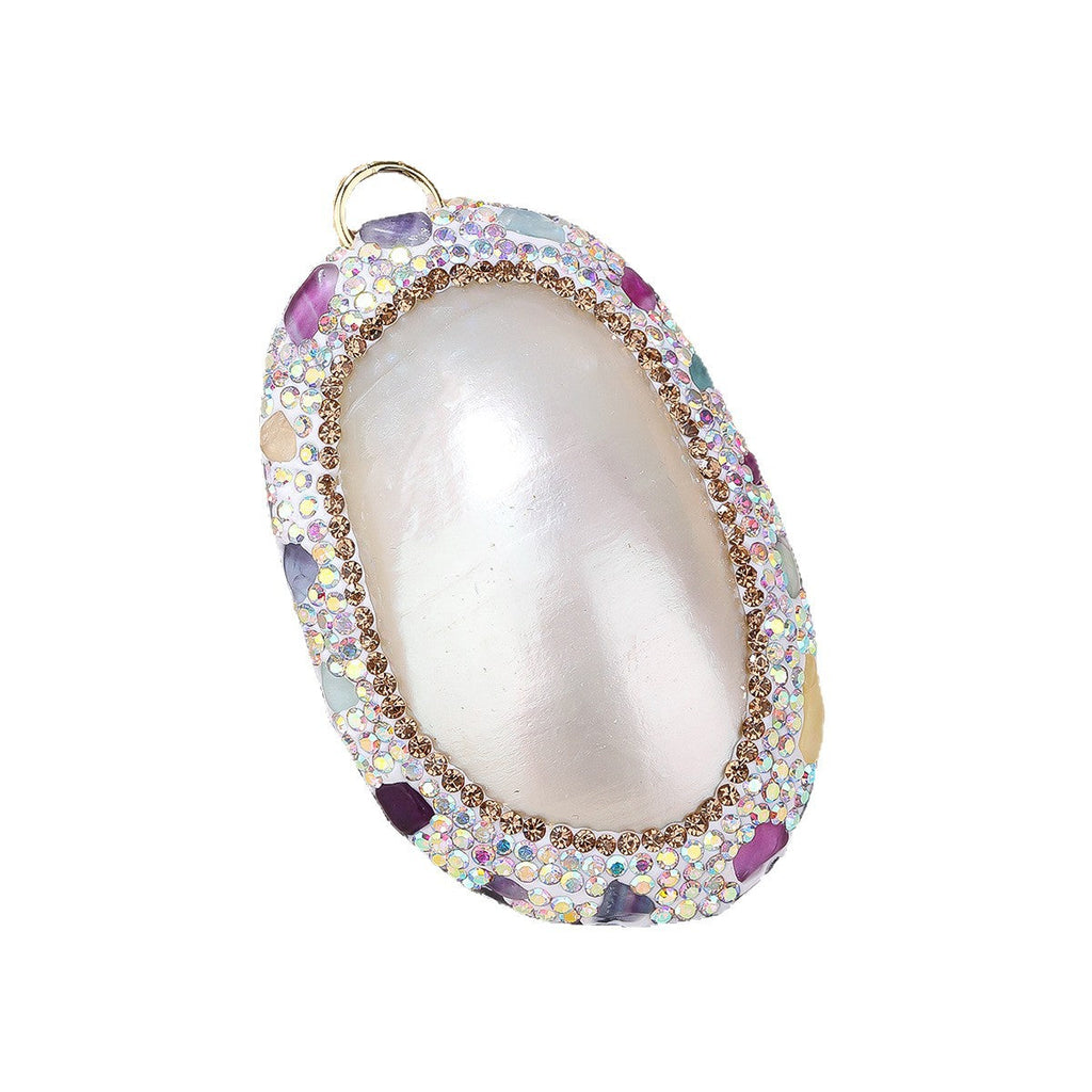 Delicate Artisan Gold Pendant
