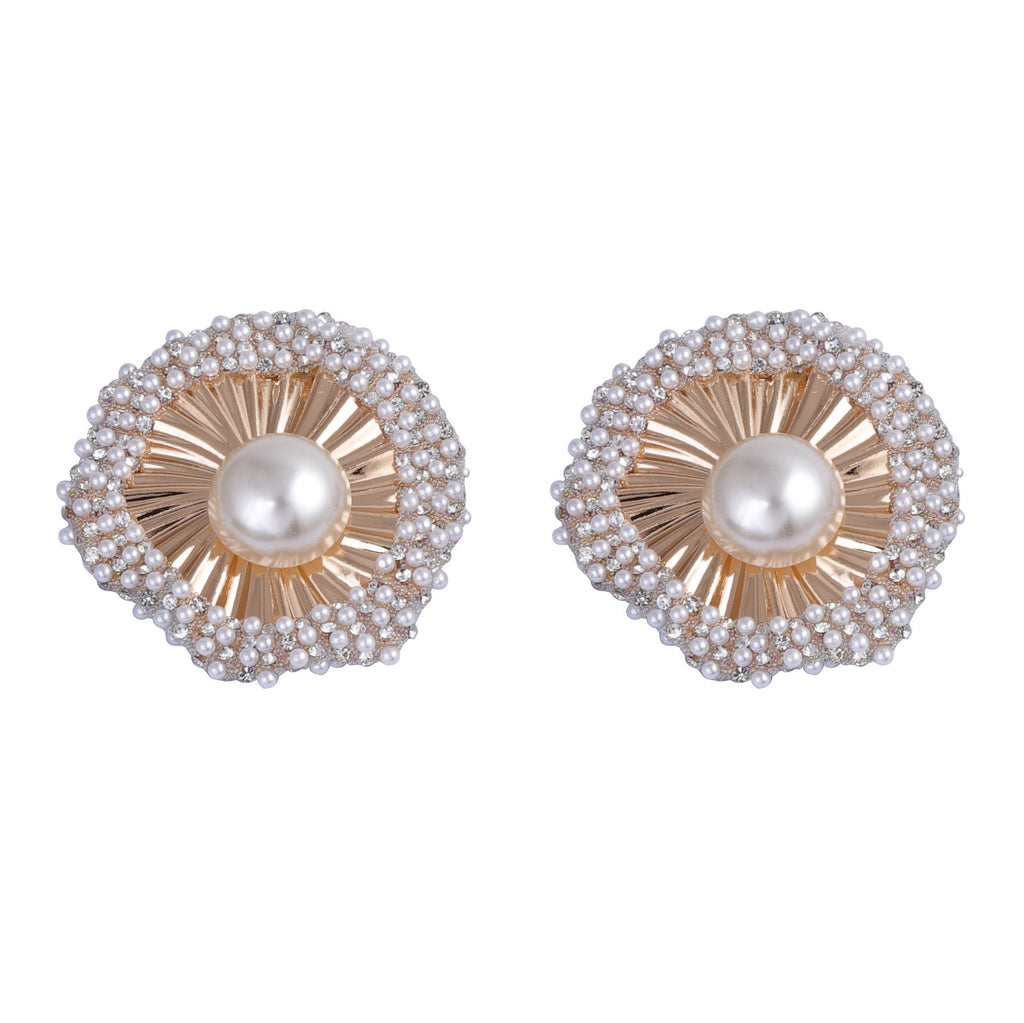 Delicate Artisan Pearl Earring