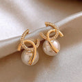 Delicate Artisan Pearl Earring