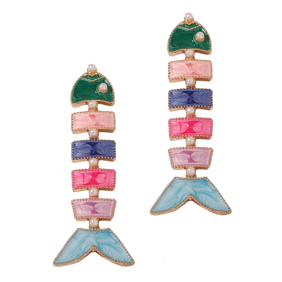Delicate Artisan Pearl Earring