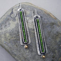 Vintage Handmade Silver Earring