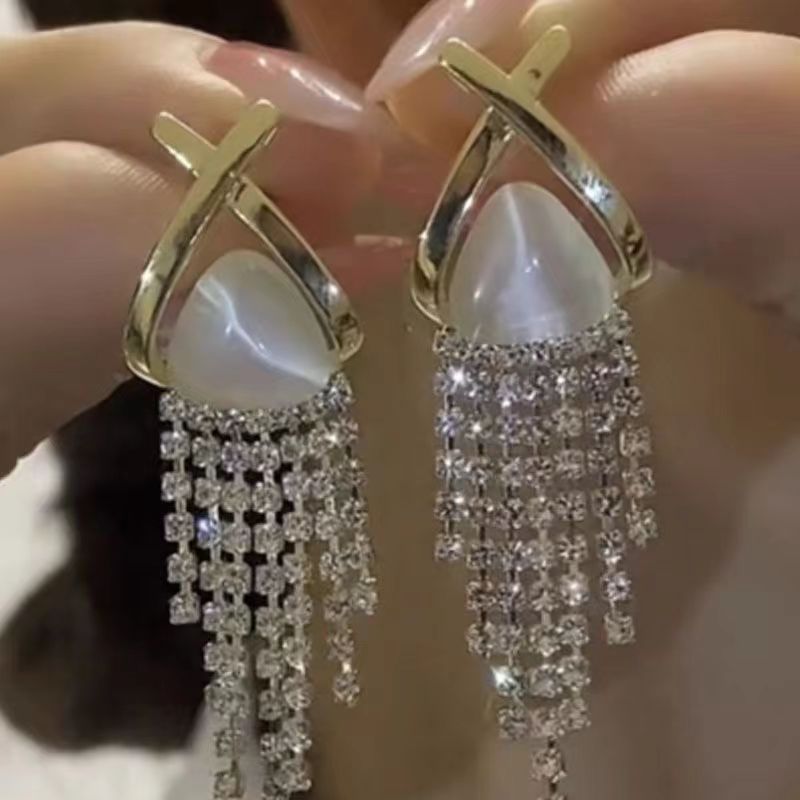 Delicate Artisan Pearl Earring