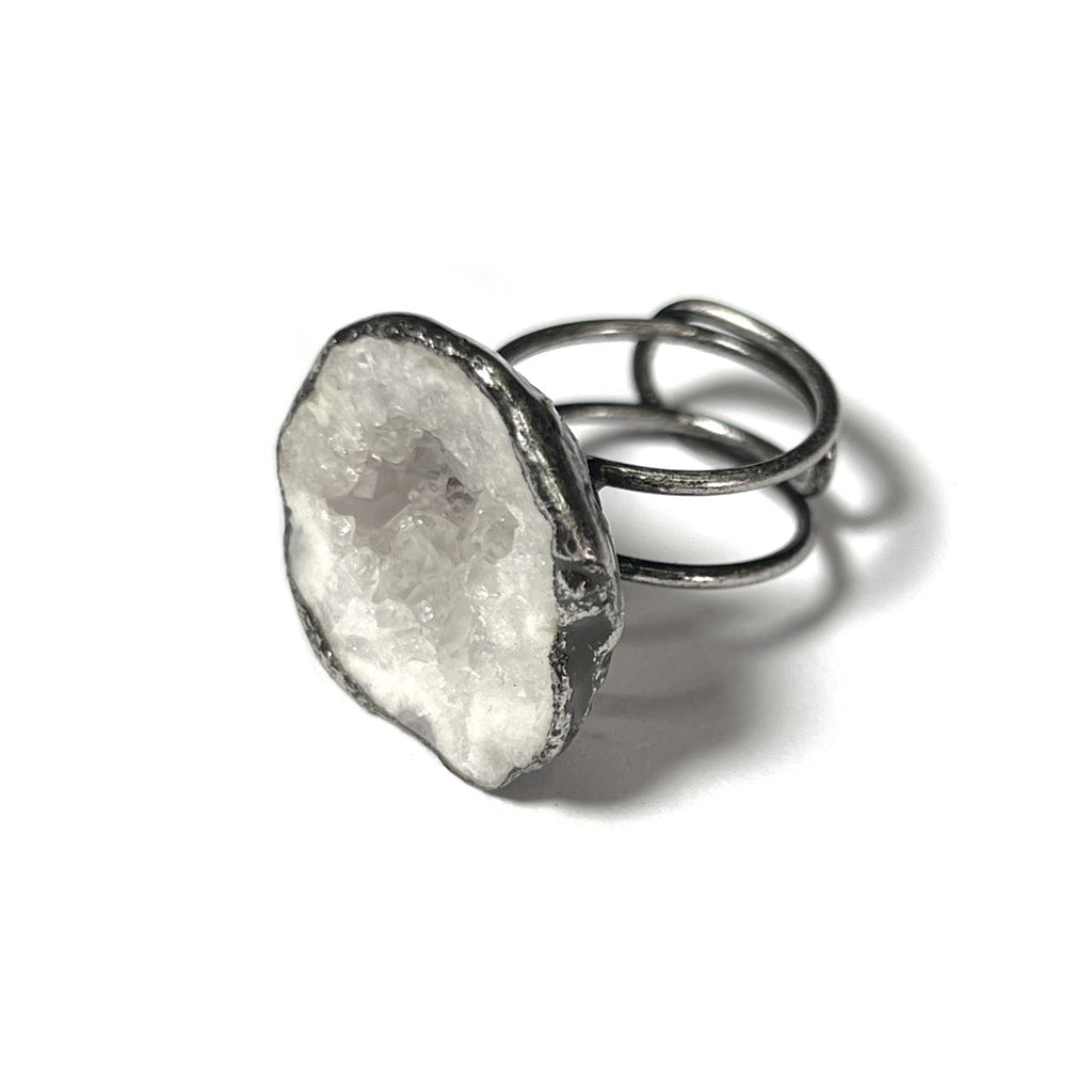 Delicate Artisan Silver Ring