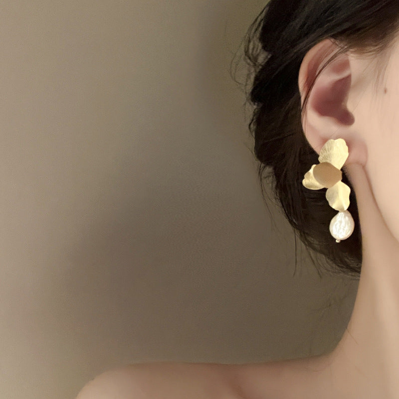 Vintage Handmade Pearl Earring