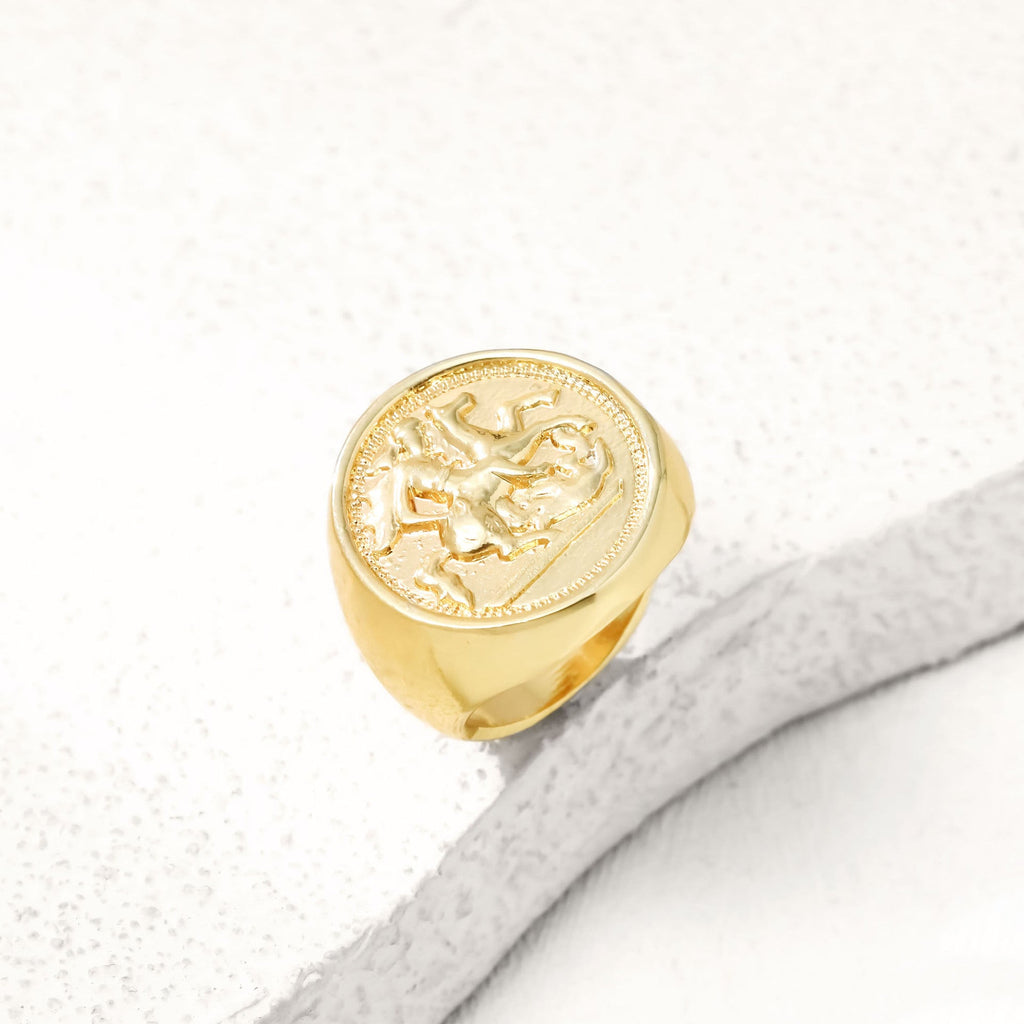 Romantic Gold Ring for Special Moments
