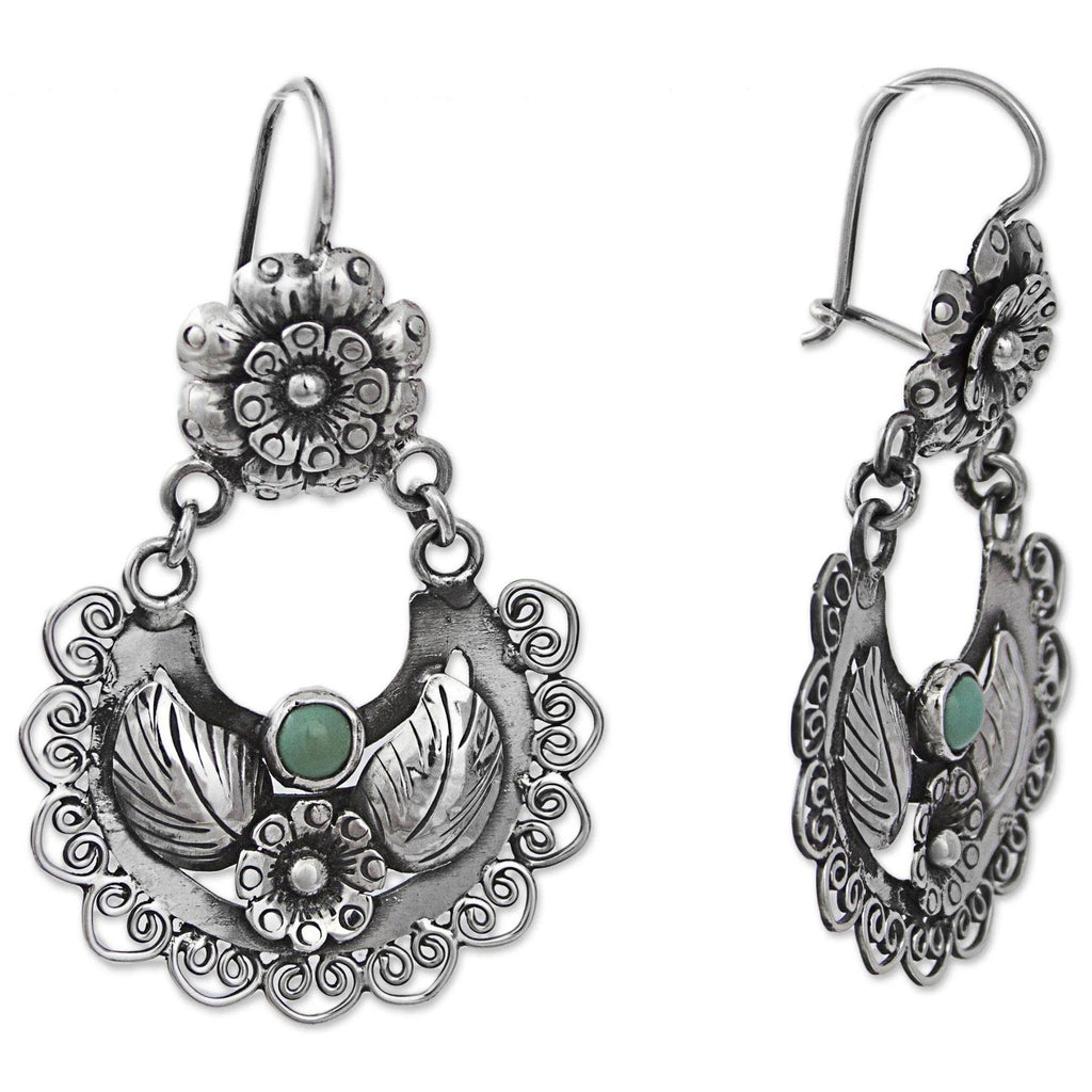 Delicate Artisan Silver Earring