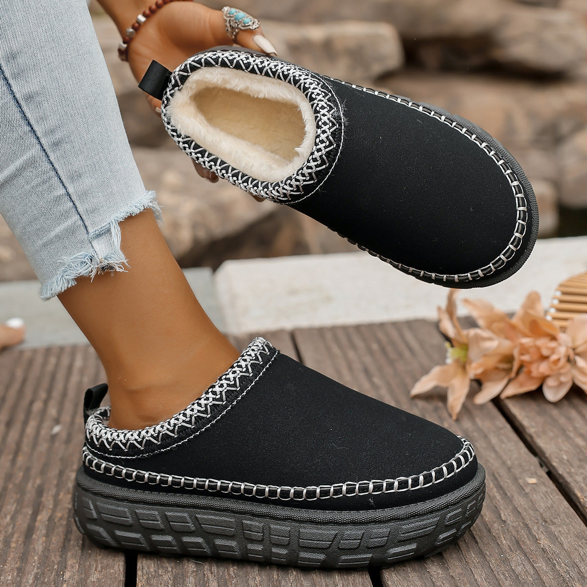Chic Orthopedic Boots with Unique Design