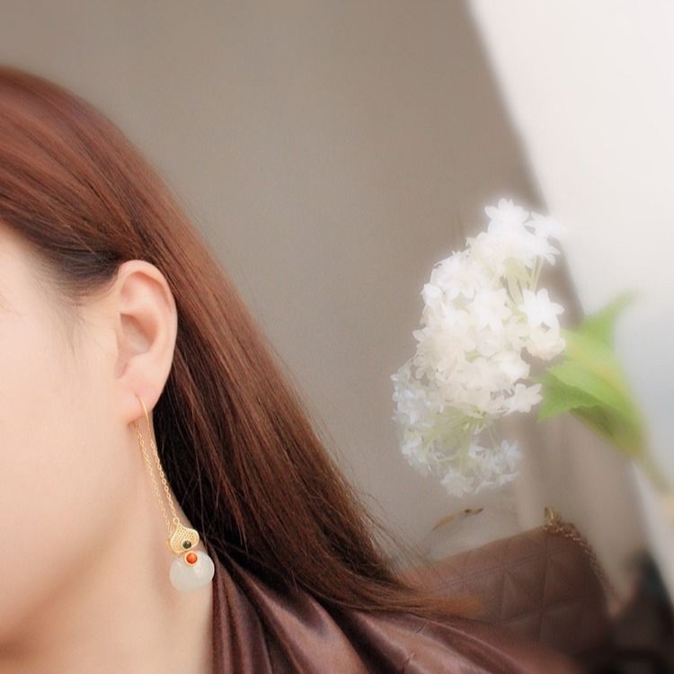 Delicate Artisan Silver Earring