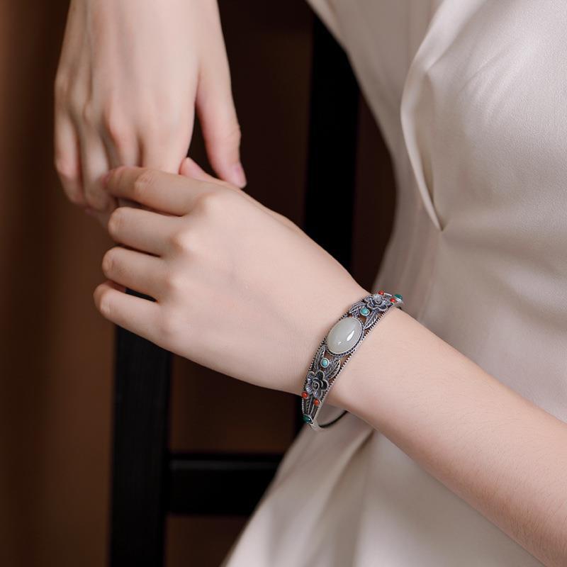 Delicate Artisan Silver Bracelet