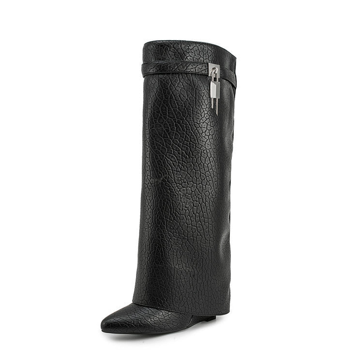 Chic Orthopedic Boots with Unique Design