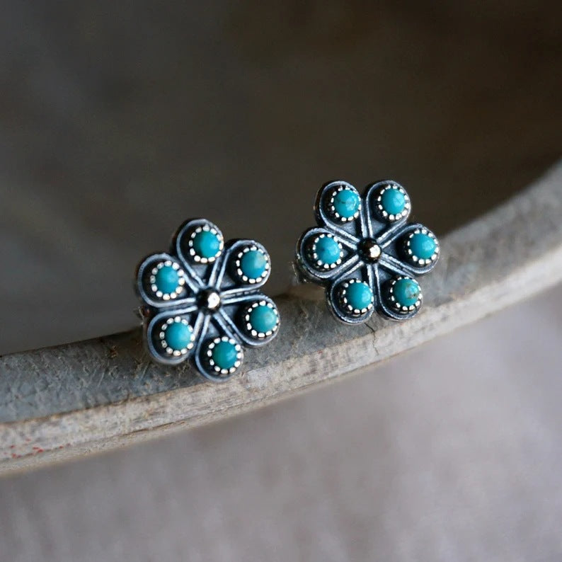Delicate Artisan Silver Earring