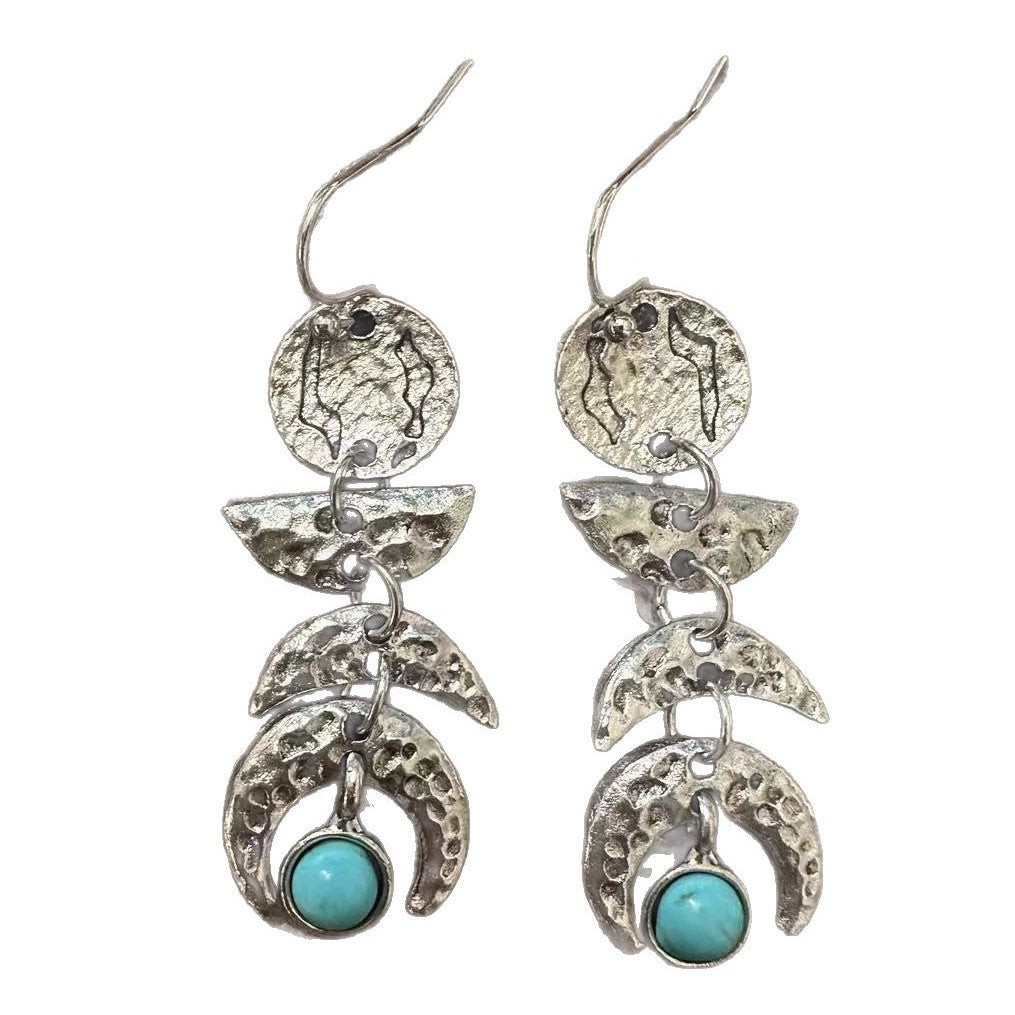 Beautiful Silver Earring with Unique Style