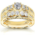 Beautiful Gold Set with Unique Style