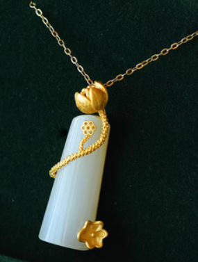 Delicate Artisan Gold Necklace