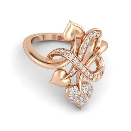 Delicate Artisan Gold Ring