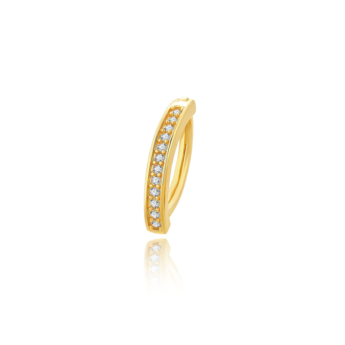 Delicate Artisan Gold Ring