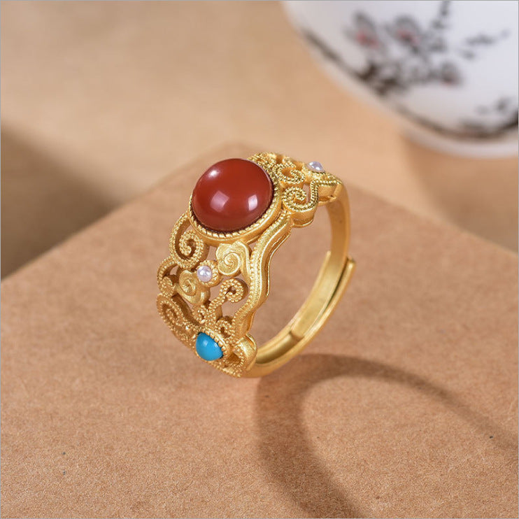 Romantic Gold Ring for Special Moments