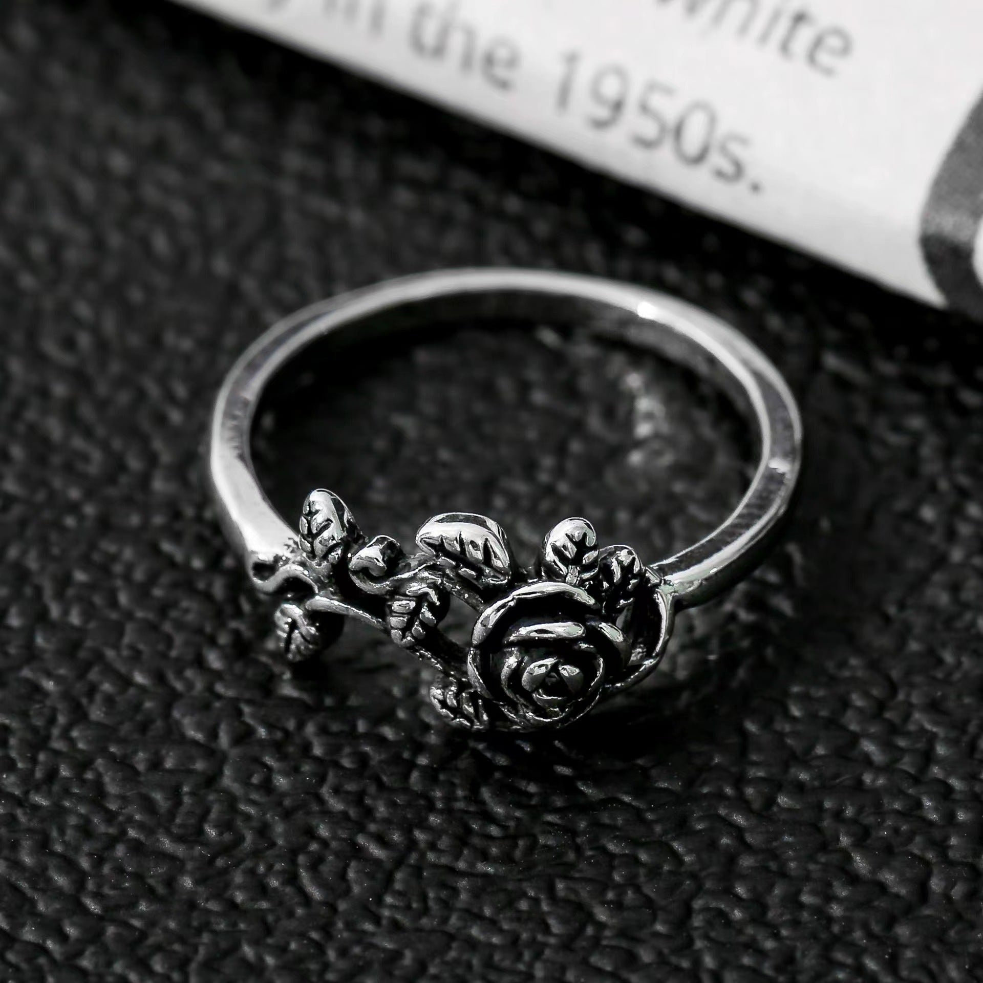Delicate Artisan Silver Ring