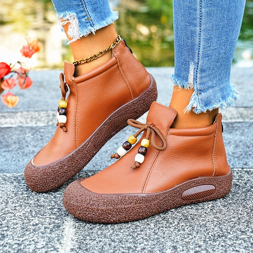 Classic Orthopedic Boots with Timeless Style