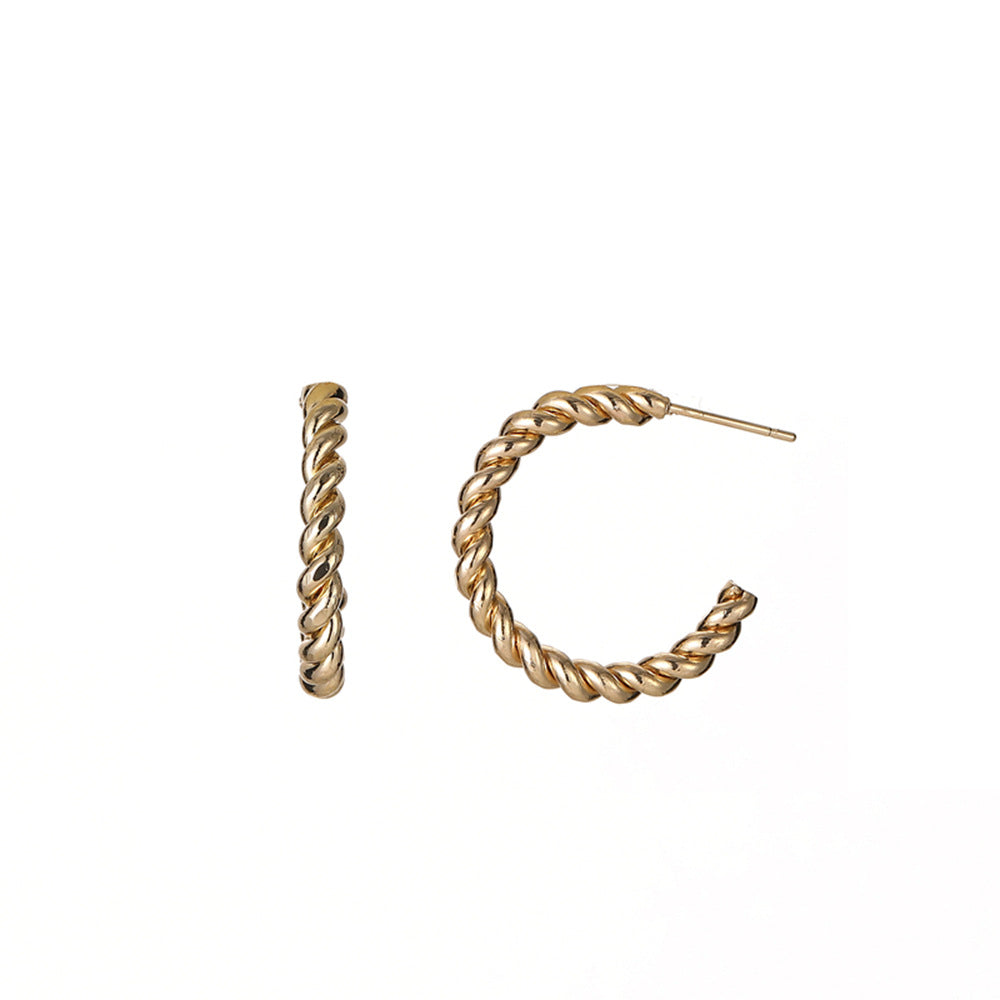 Beautiful Gold Earring with Unique Style