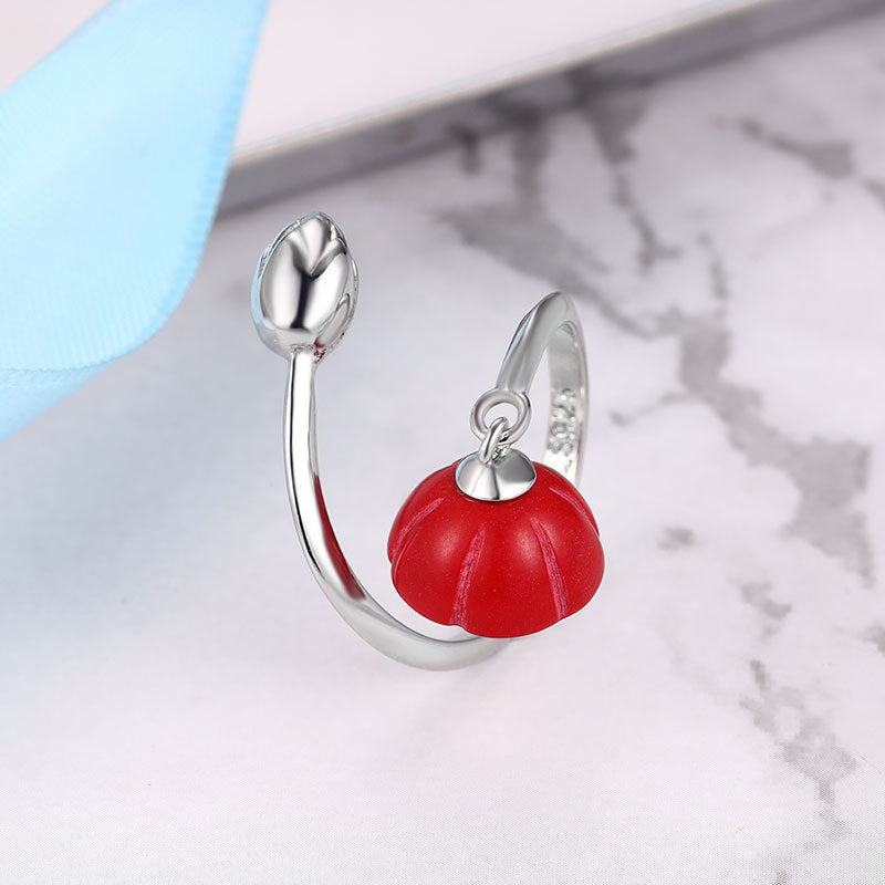 Romantic Silver Ring for Special Moments
