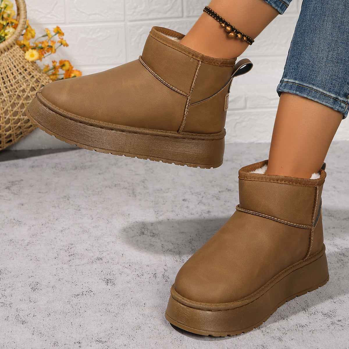 Vintage Inspired Orthopedic Boots