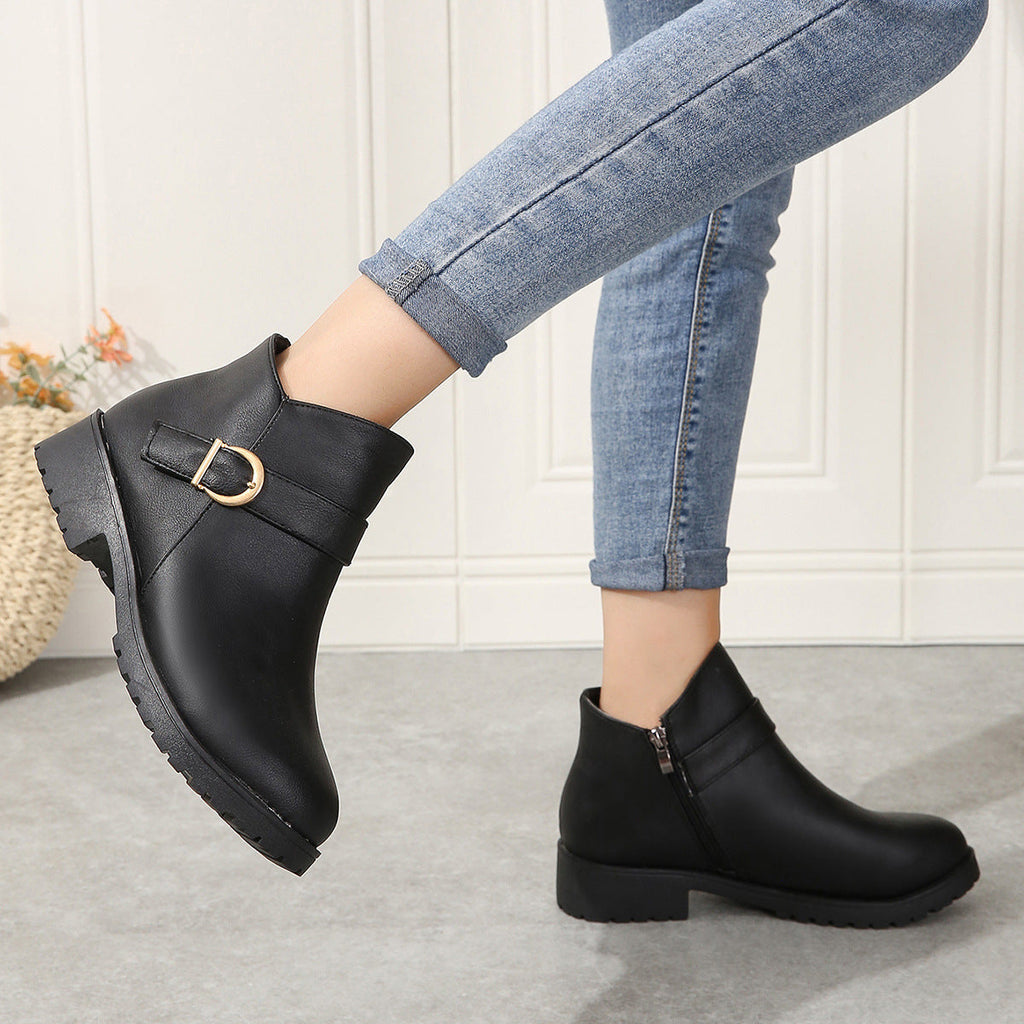 Classic Orthopedic Boots with Timeless Style
