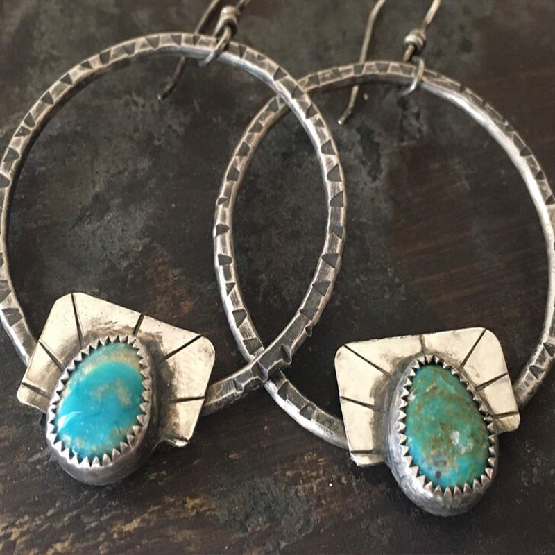 Delicate Artisan Silver Earring