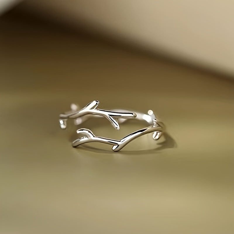 Beautiful Silver Ring with Unique Style