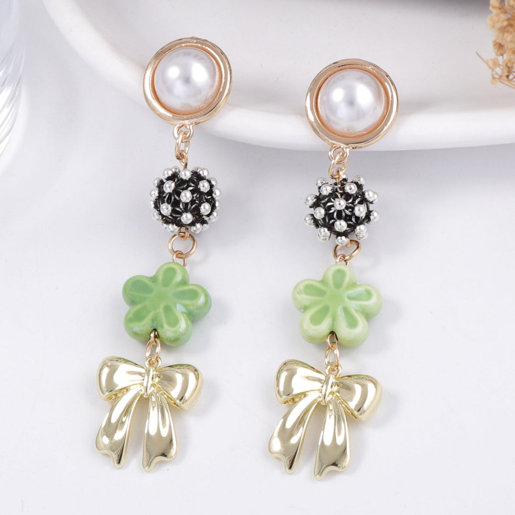 Delicate Artisan Pearl Earring