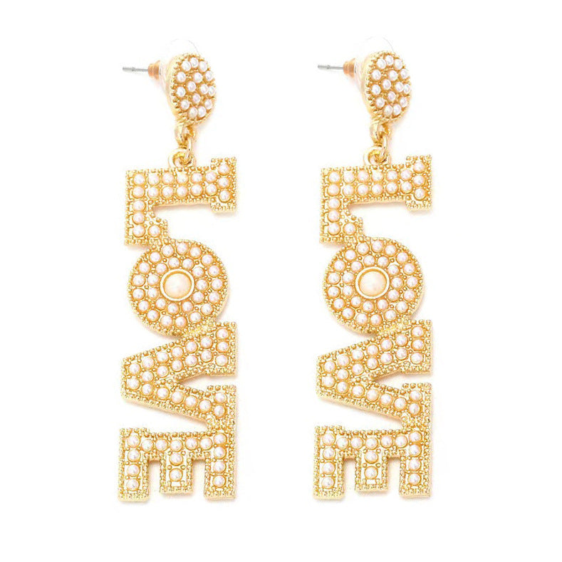 Delicate Artisan Pearl Earring