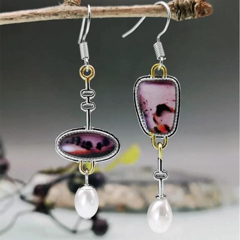 Beautiful Pearl Earring with Unique Style