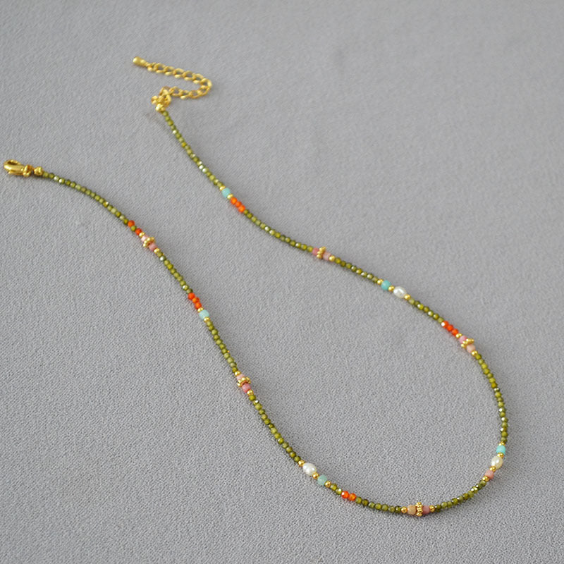 Delicate Artisan Pearl Necklace