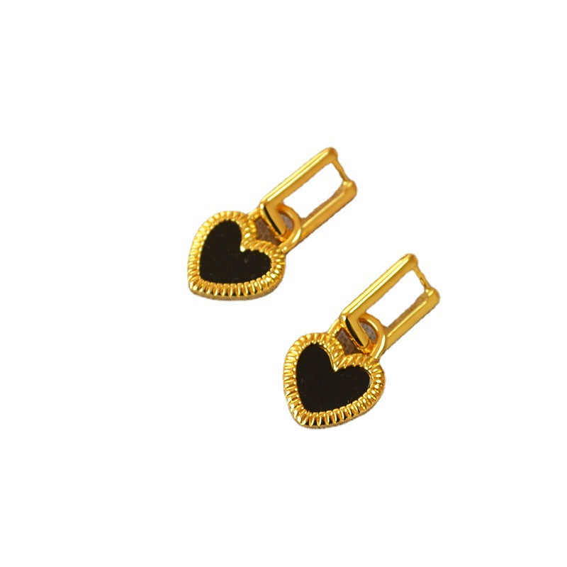 Delicate Artisan Gold Earring