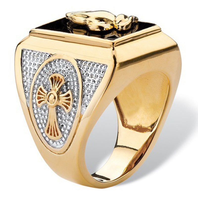 Delicate Artisan Gold Ring