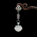 Classic Silver Pendant with Timeless Appeal